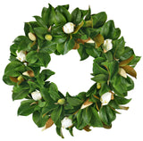 MAGNOLIA BUD WREATH 30"