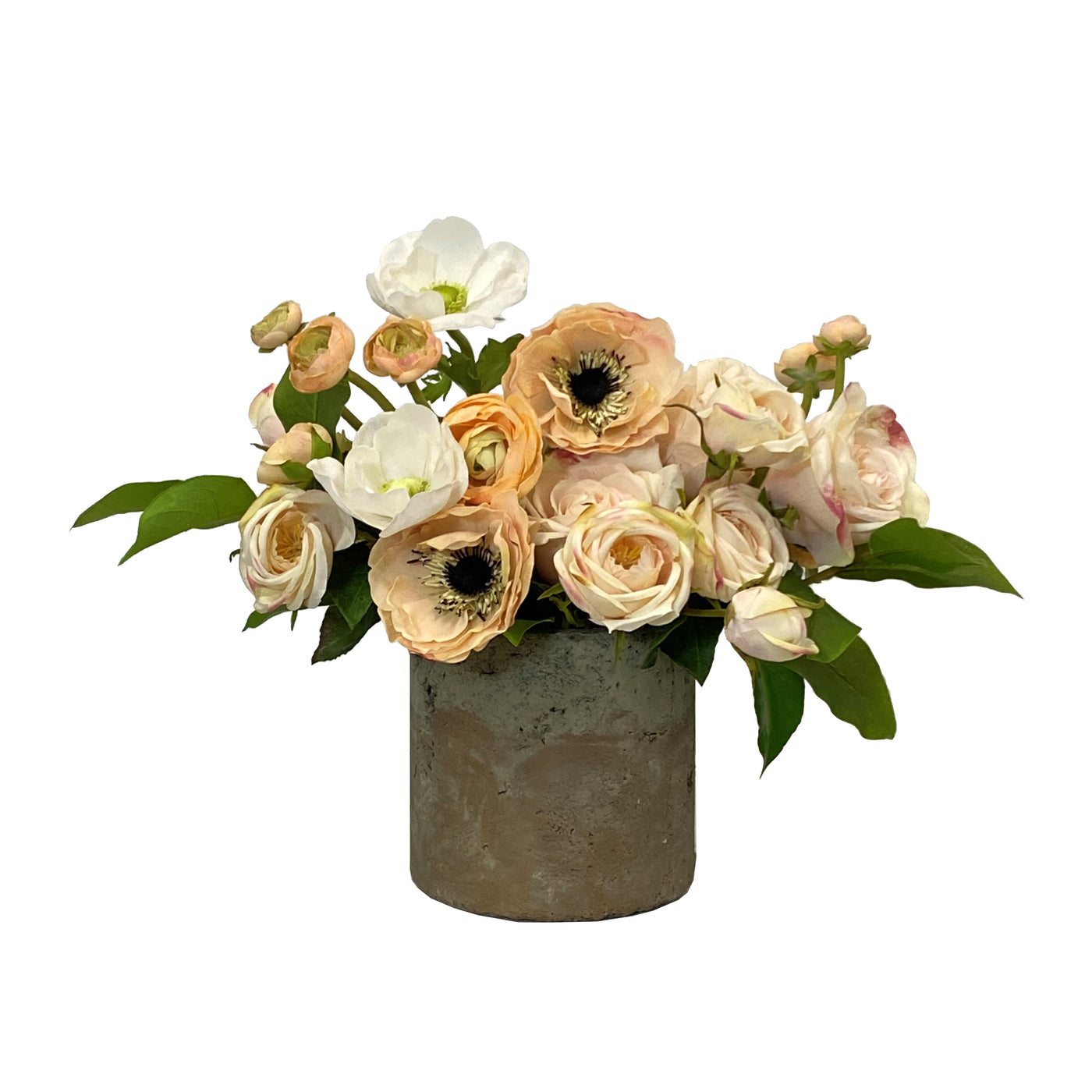 luxurious tabletop decor Real Touch faux flower arrangement
