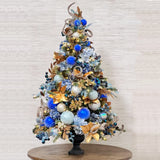 5 ft. Classic in Blue Pre-Decorated Tree