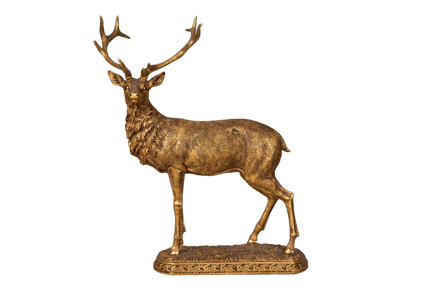luxury tabletop decor reindeer statue for holiday decor