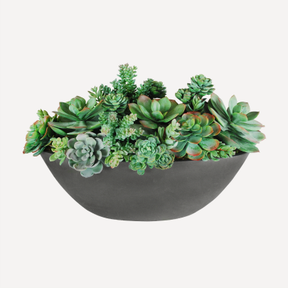 Green floral arrangements