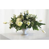 Tulip Ranunculus Mix in Vermeil Bowl 22"
