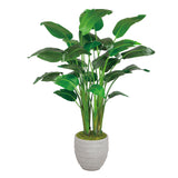 Travelers Palm in Stonecast Pot 6'