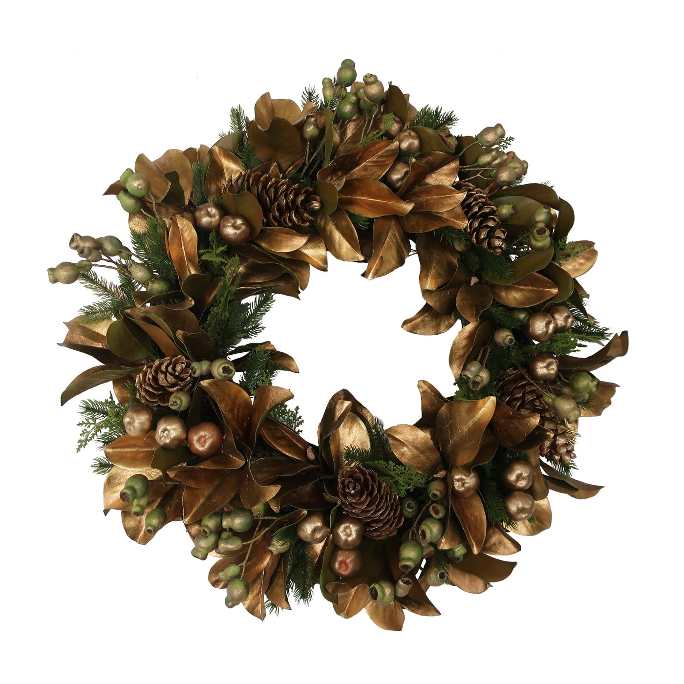 upscale luxury holiday faux wreath