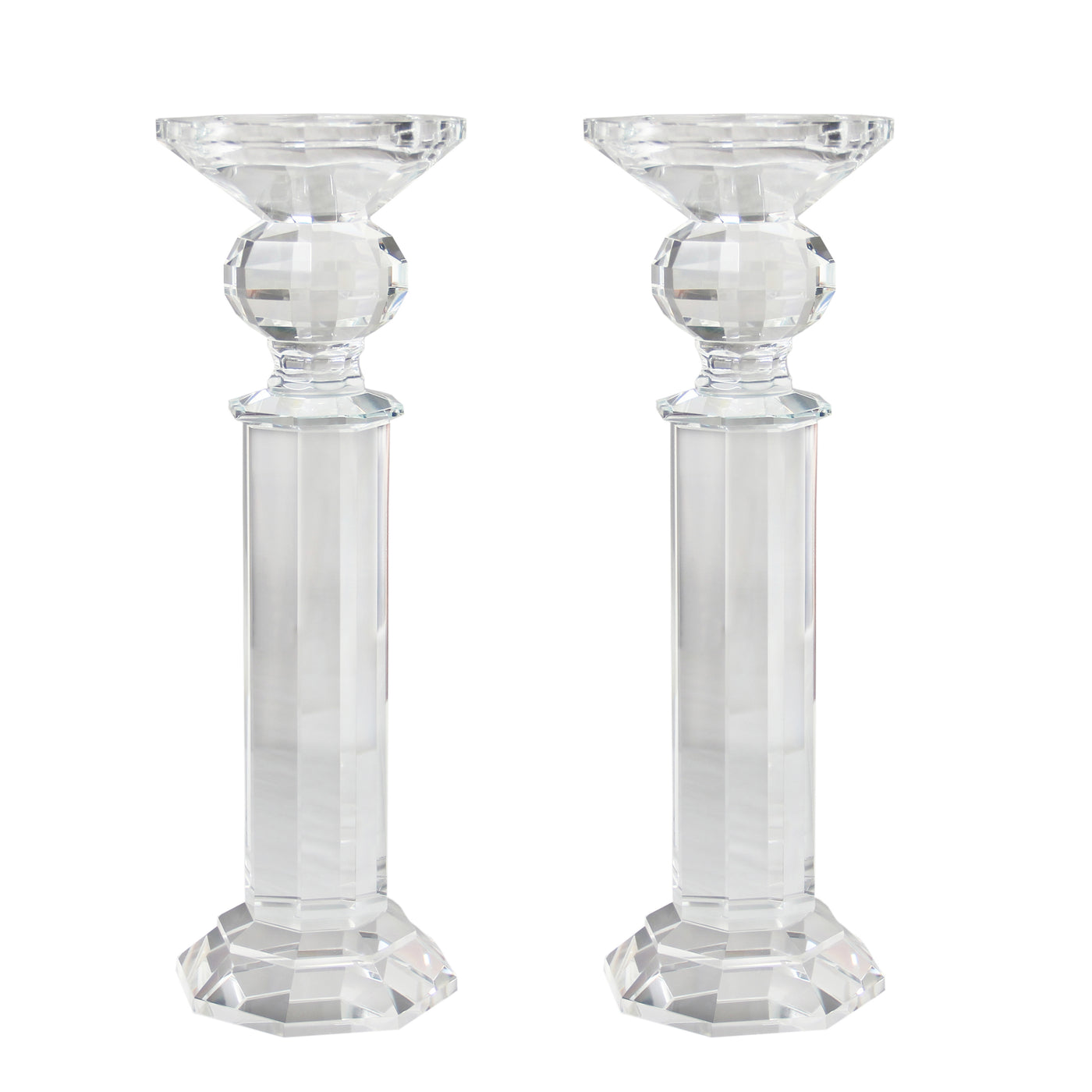 luxury crystal candle holders