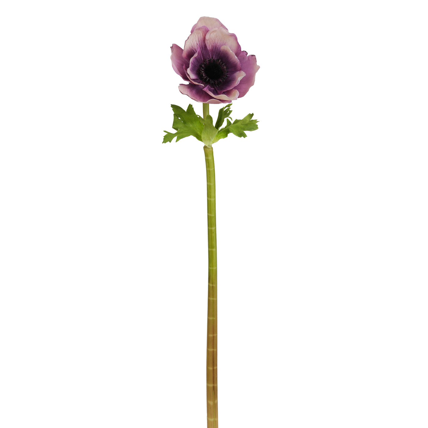 faux real-touch anemone single stem flower