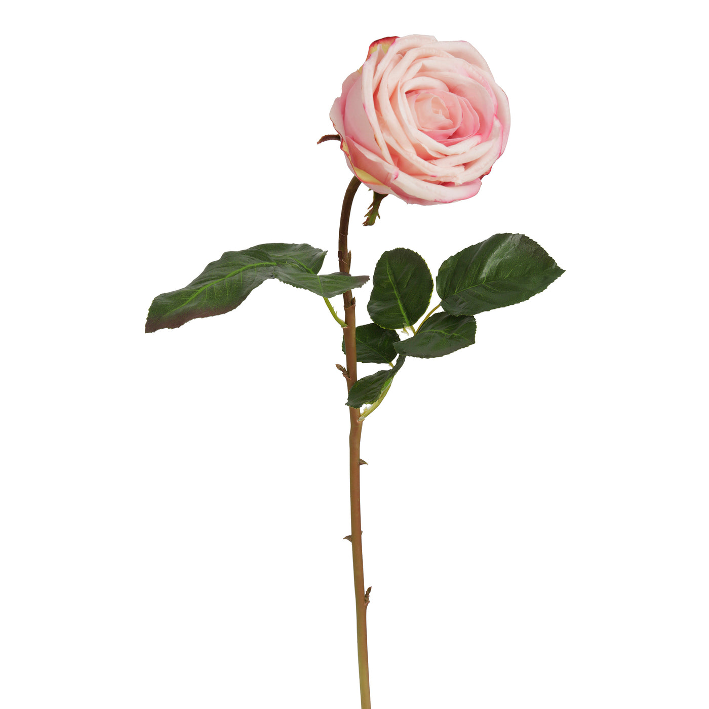 natural-touch faux ecuadorian rose bud in pink