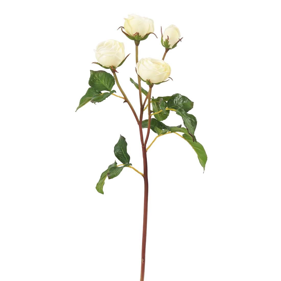 luxury faux roses in natural touch