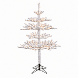 5 ft. Flocked Twig Pine Tree