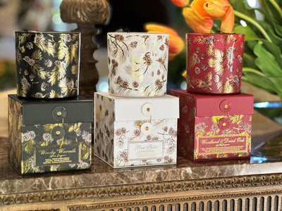 luxury scented holiday candles by Winward Home
