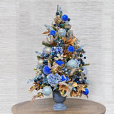 3.5 ft. Classic in Blue Pre-Decorated Tree