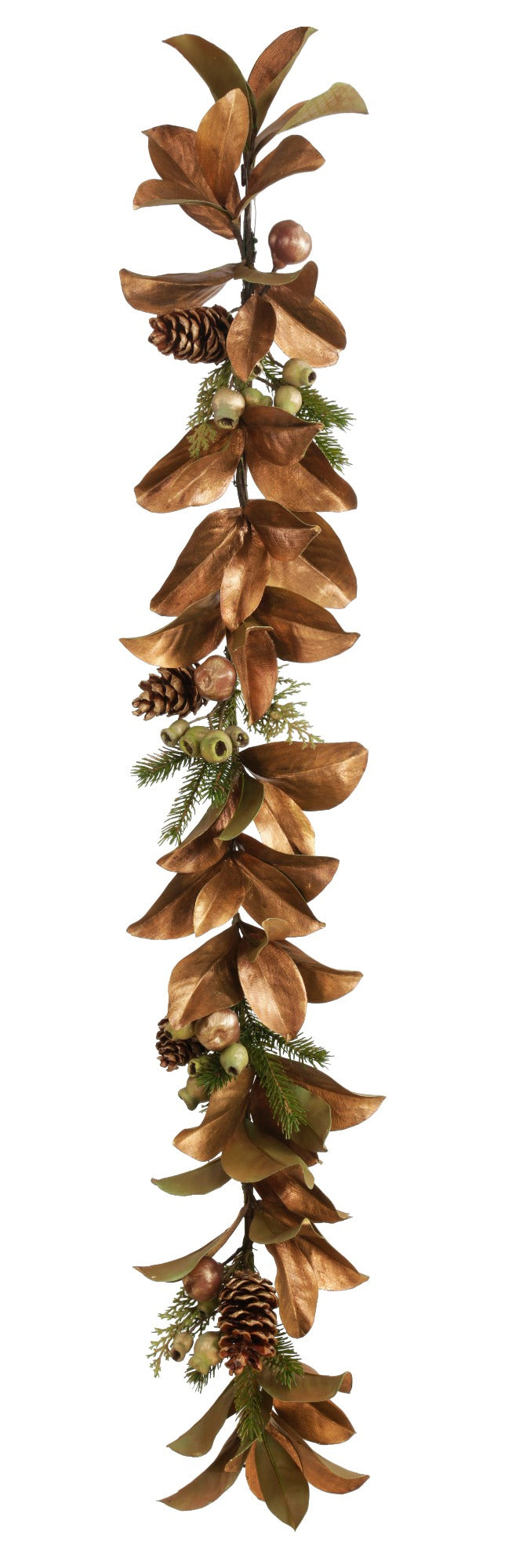 realistic handcrafted luxury holiday garland faux floral