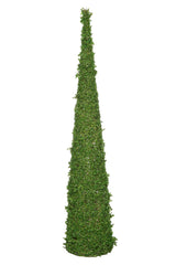 luxury holiday tabletop decor ice cone tree