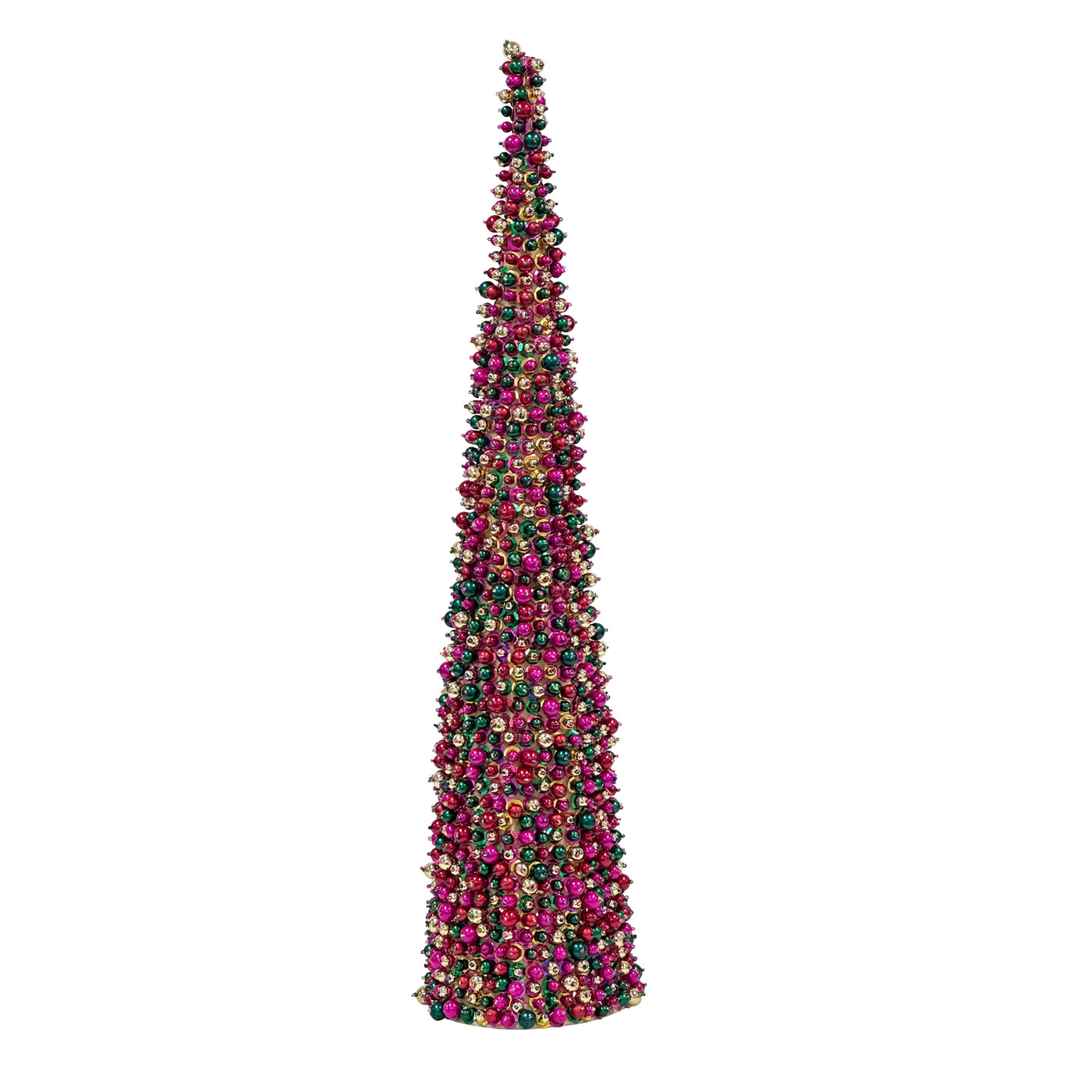 Slim Beaded Tree 28" Tall