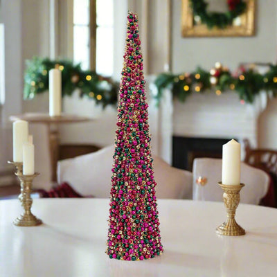 Slim Beaded Tree 28" Tall