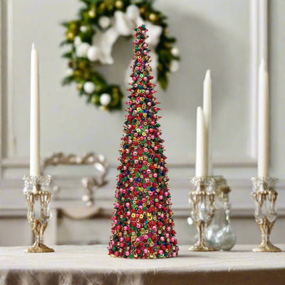 Beaded Tree 28" Tall