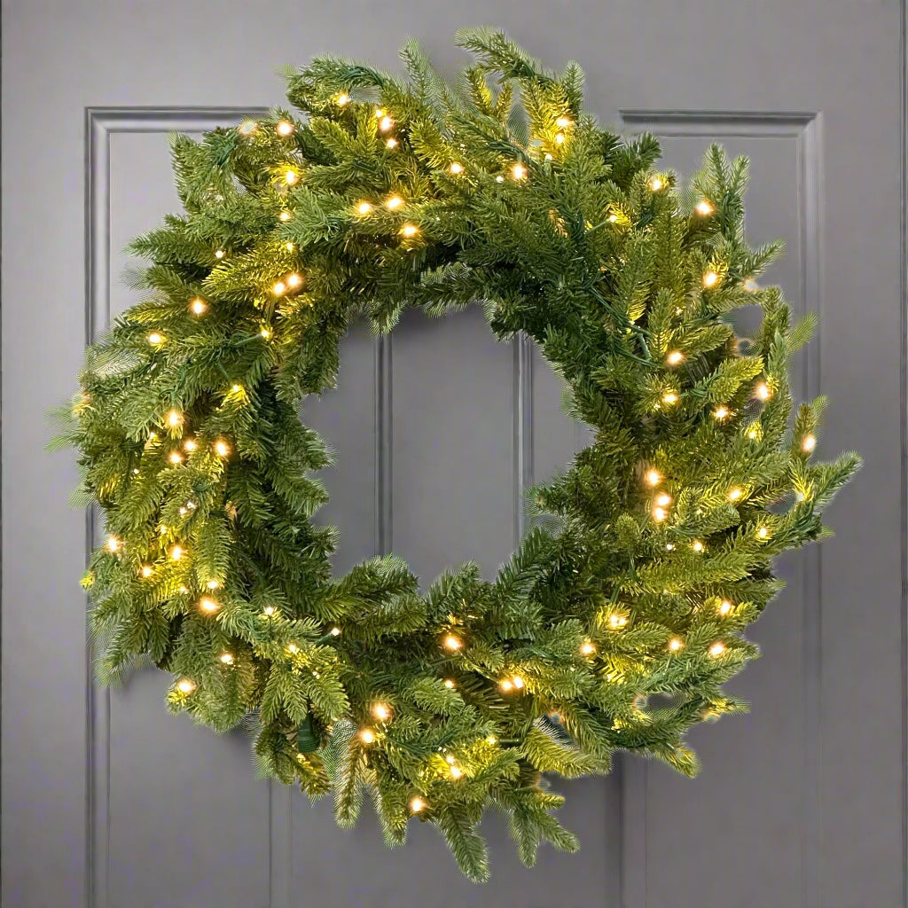 St. Catherine Deluxe Wreath 24"