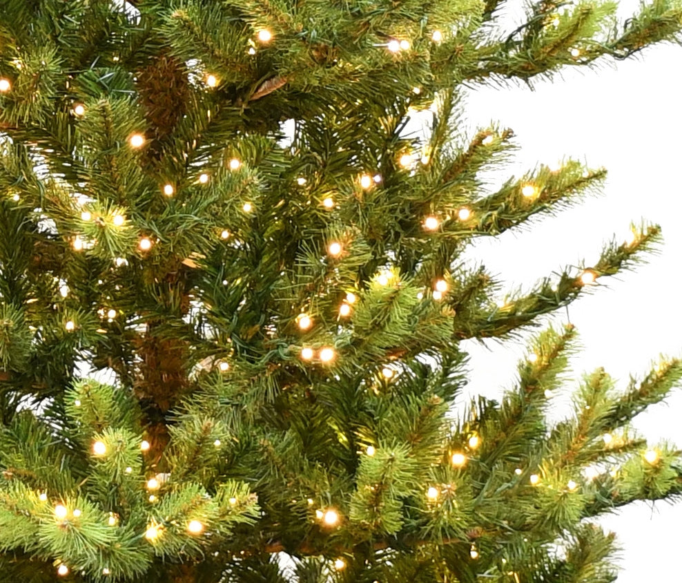 9 ft. Deluxe Village Mix Pine Slim Tree