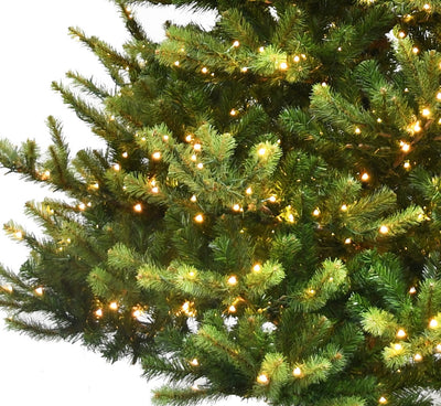 12 ft. Deluxe Village Mix Pine Slim Tree