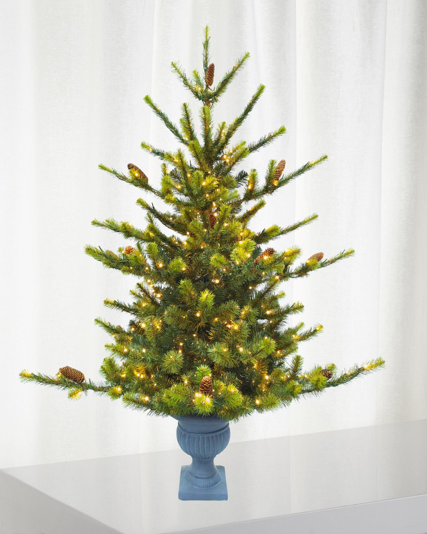 5 ft. Deluxe Potted Village Mix Pine Tree