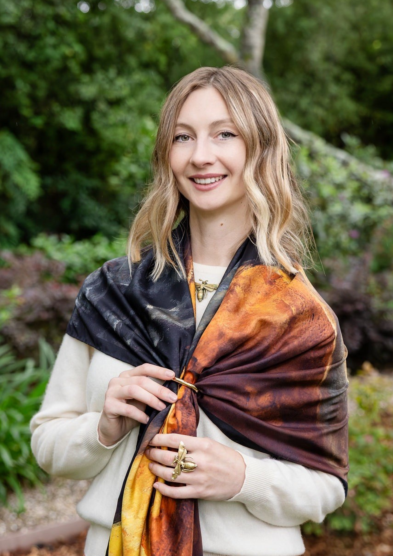 Kate Tova silk scarves