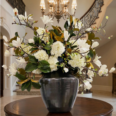 Entryway and foyer arrangements