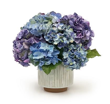 Hydrangea floral arrangement