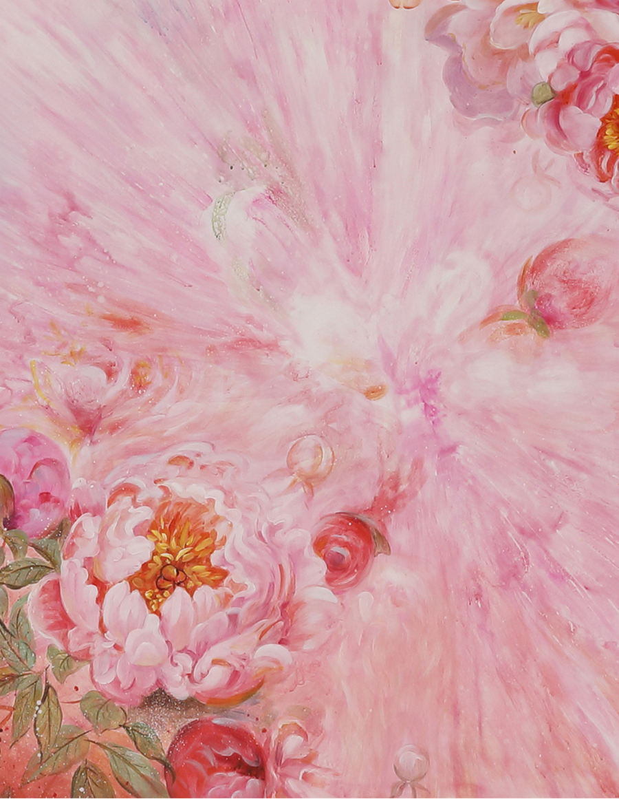 Floral artwork from the Kate Tova collaboration