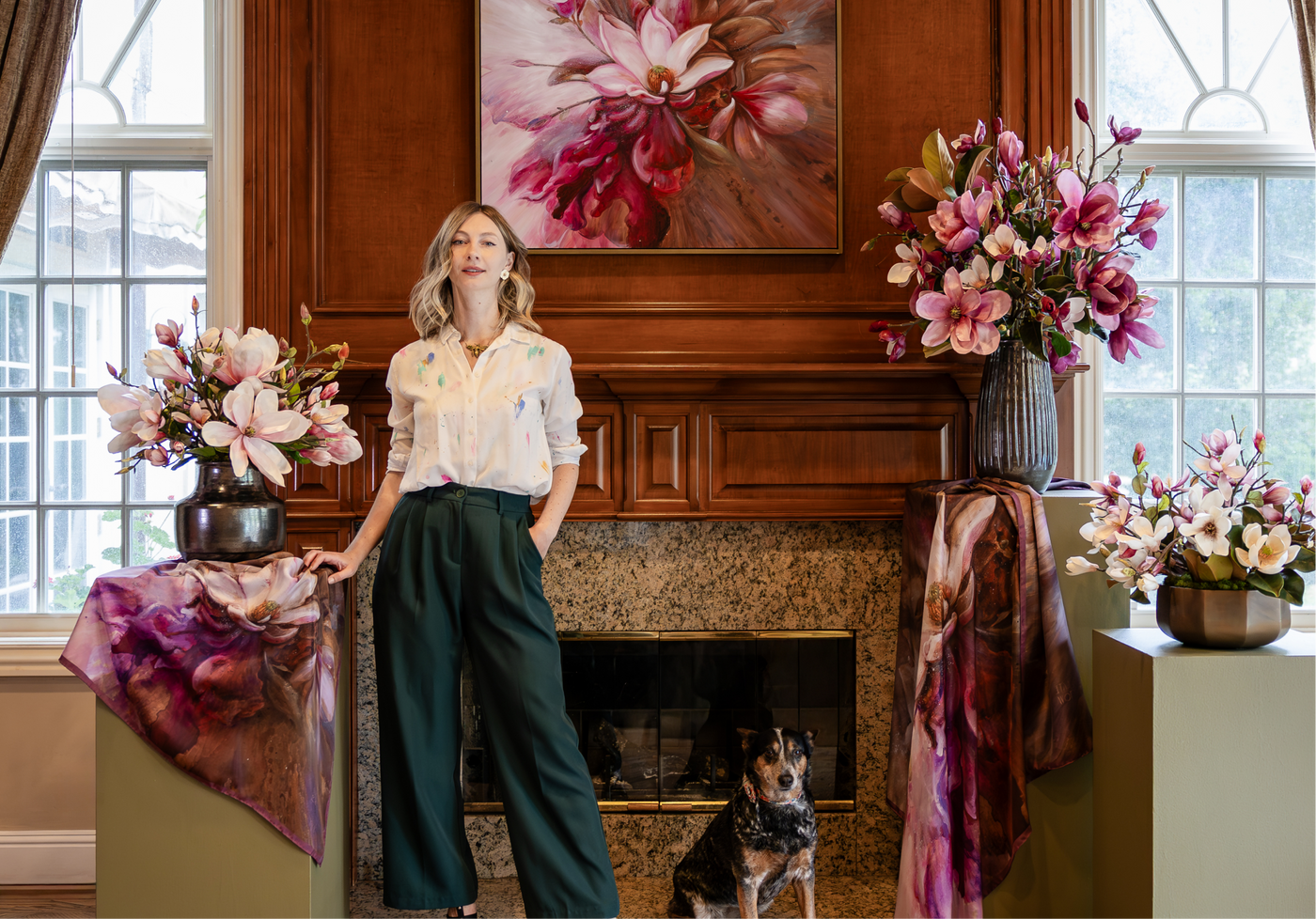 Magnolia Power artwork from the Kate Tova collaboration