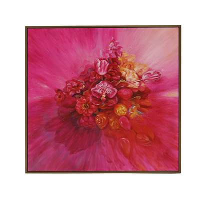 Orchid Power wall art