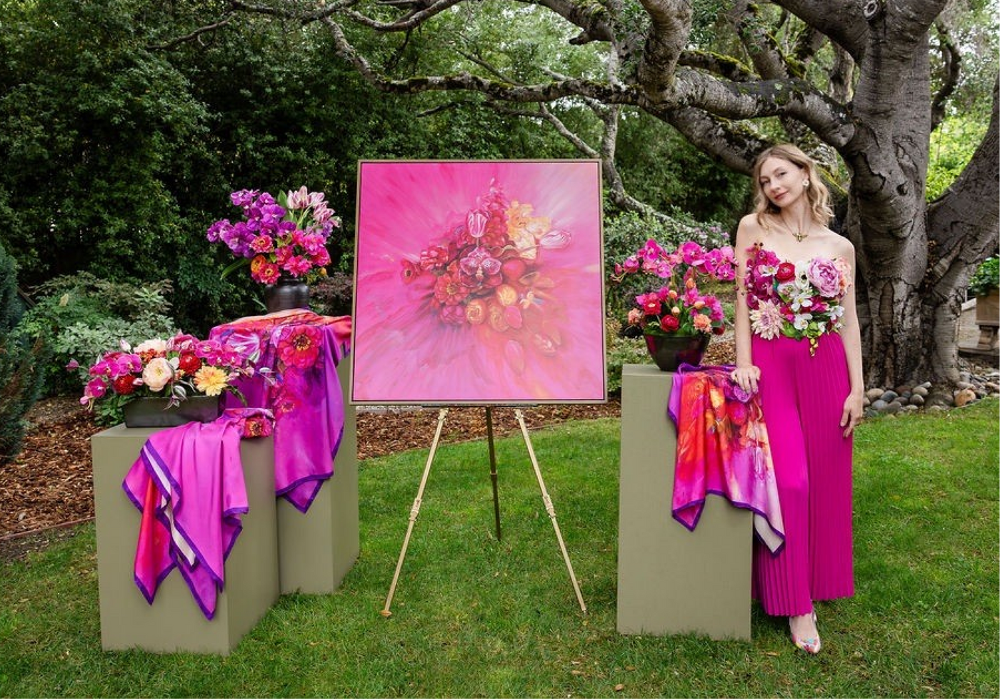 Orchid Power artwork from the Kate Tova collaboration