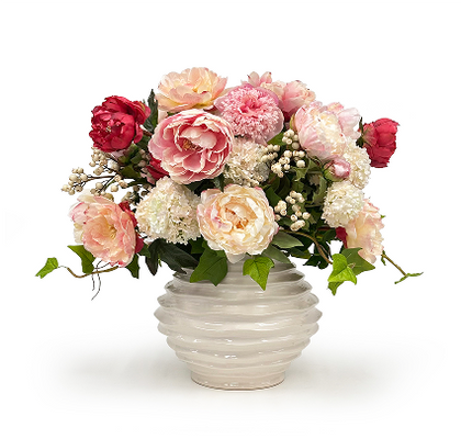 Peony floral arrangement