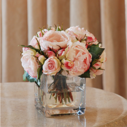 Vanity and powder room arrangements