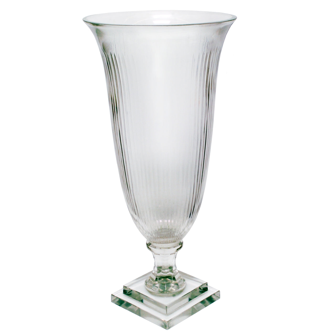 STRIPE CUT VASE 21"