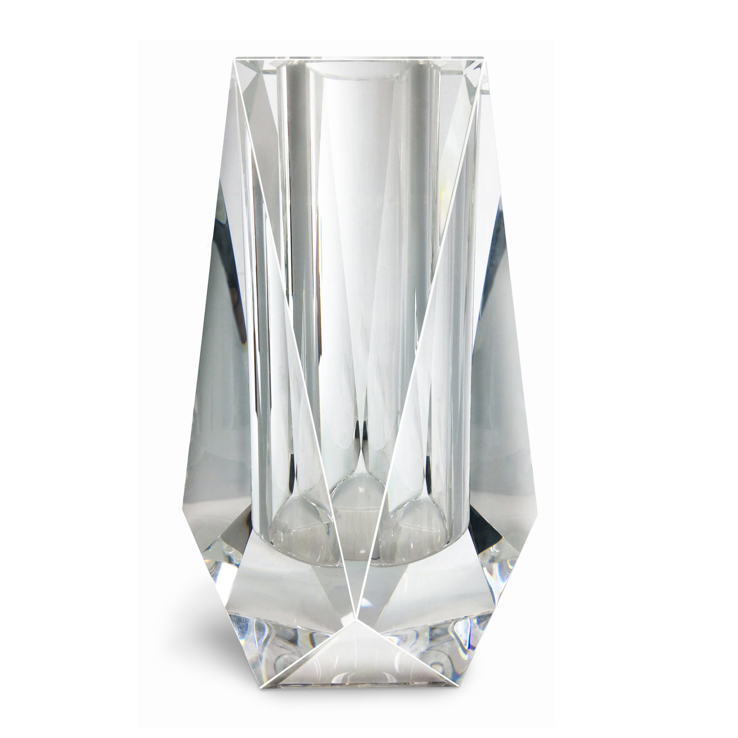 Crystal Vase 10"