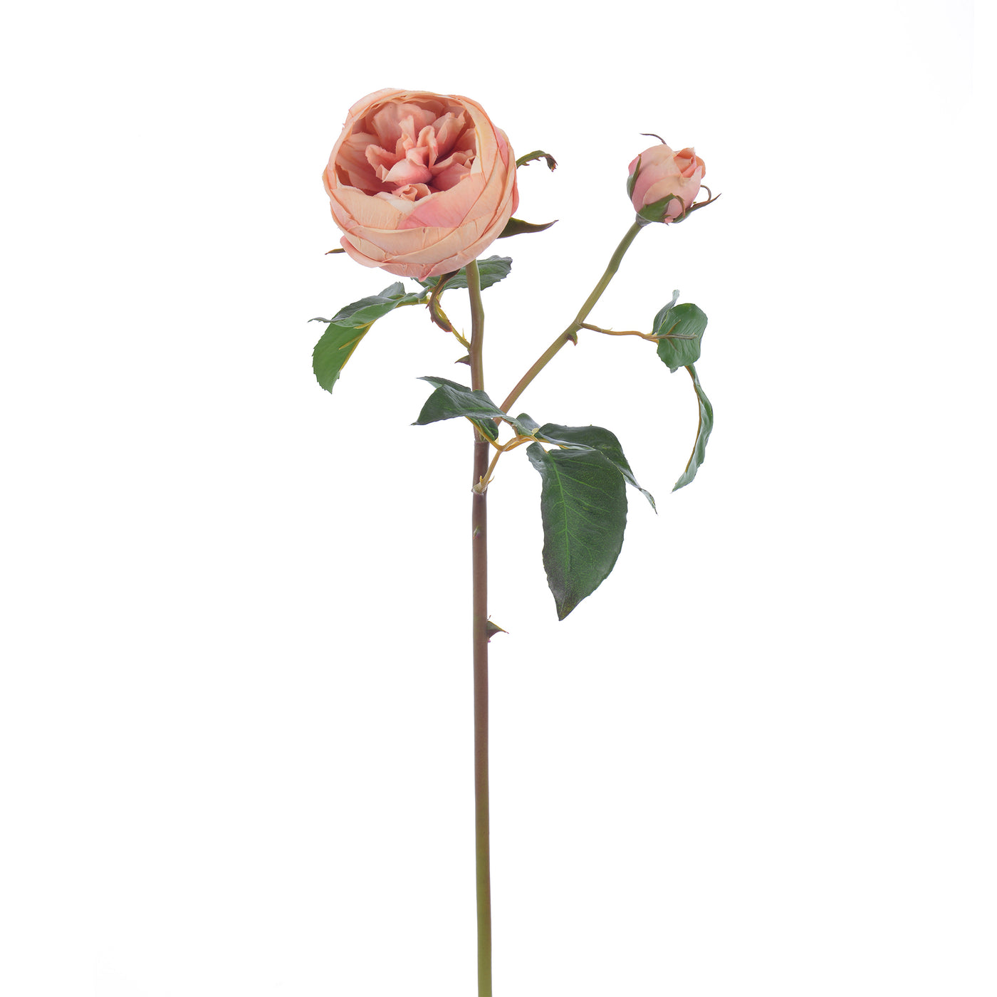 Handcrafted Real Touch Faux Rose Stems