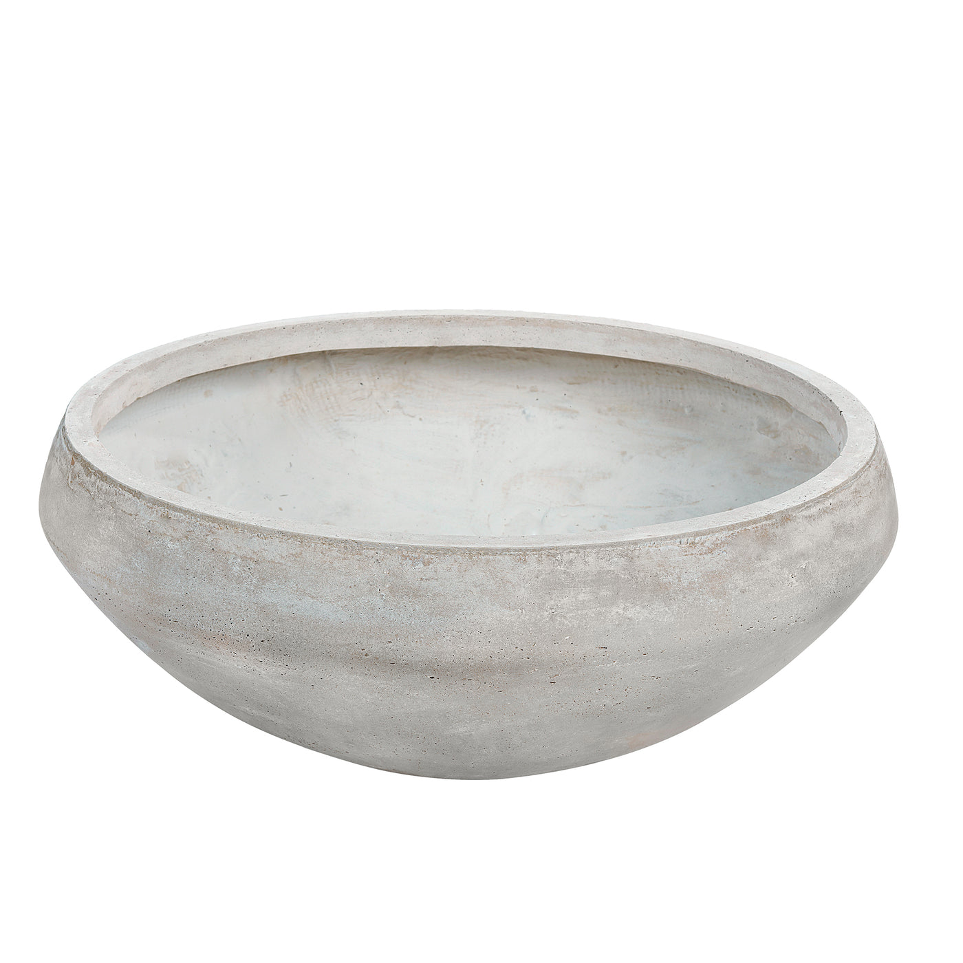 TAPERED BOTTOM STONECAST BOWL 27" WIDE