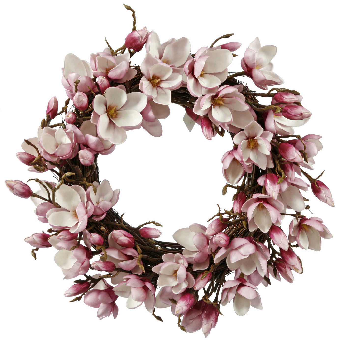 JAPANESE MAGNOLIA WREATH 24"