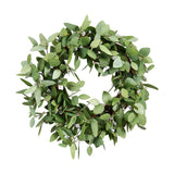 SEEDED EUCALYPTUS WREATH 24"