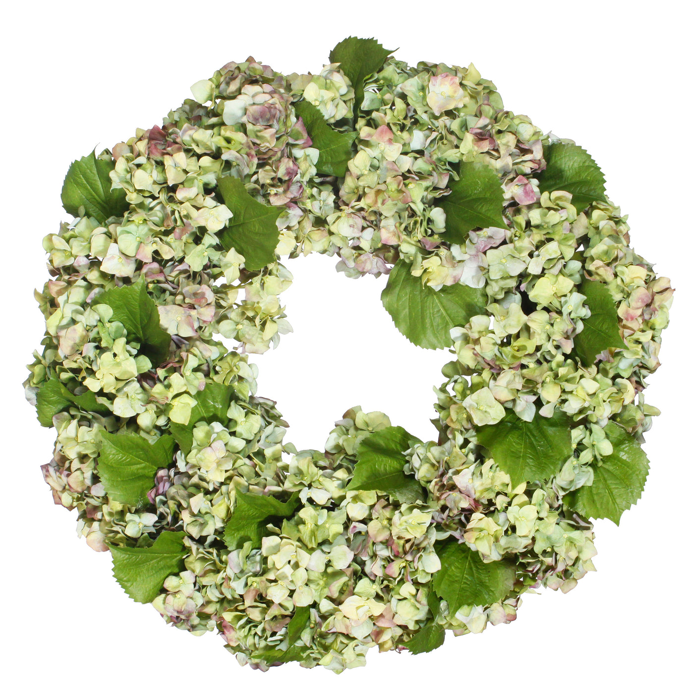 high quality luxury faux hydrangea wreath
