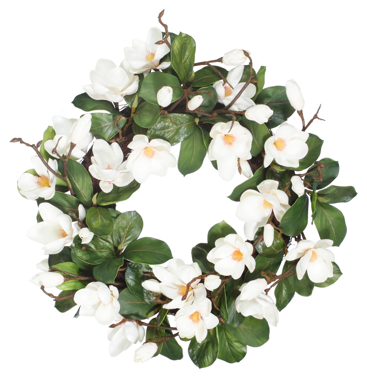 Tree Magnolia Leaf Wreath 24"