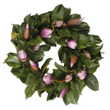 WREATH MAGNOLIA BUD 24"