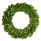 PRESERVED BOXWOOD WREATH 36"