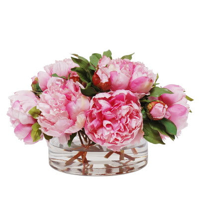 best-selling faux peony arrangement handcrafted and realistic