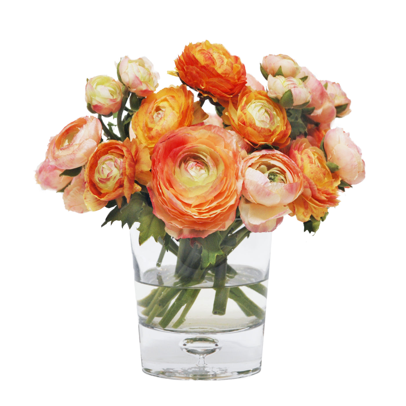 Mix Ranunculus in Vase