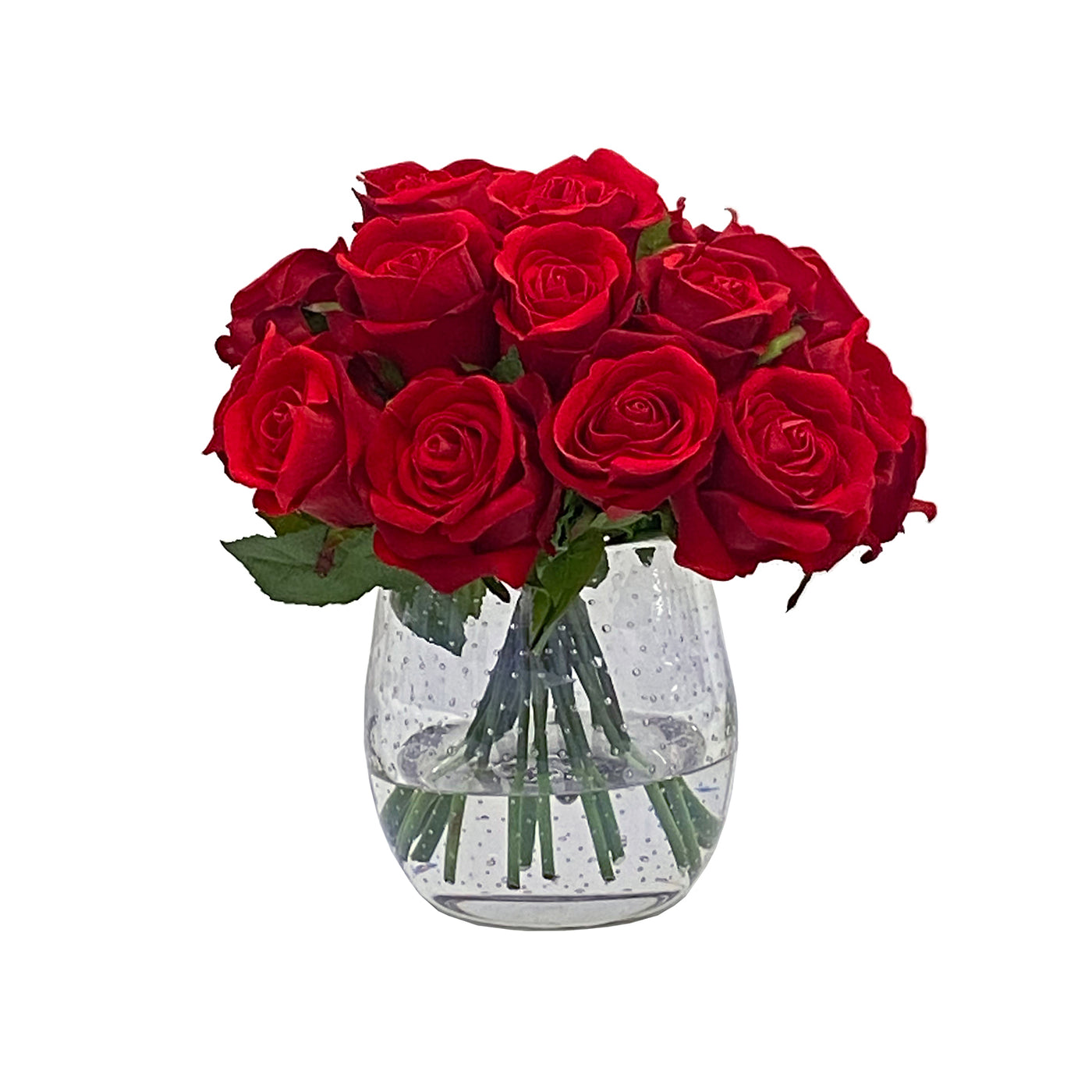 Artificial red roses for Valentine's Day or Mother's Day