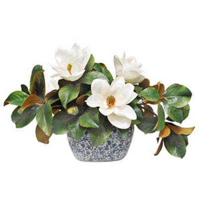 MAGNOLIA CENTERPIECE (WHD138-WH)