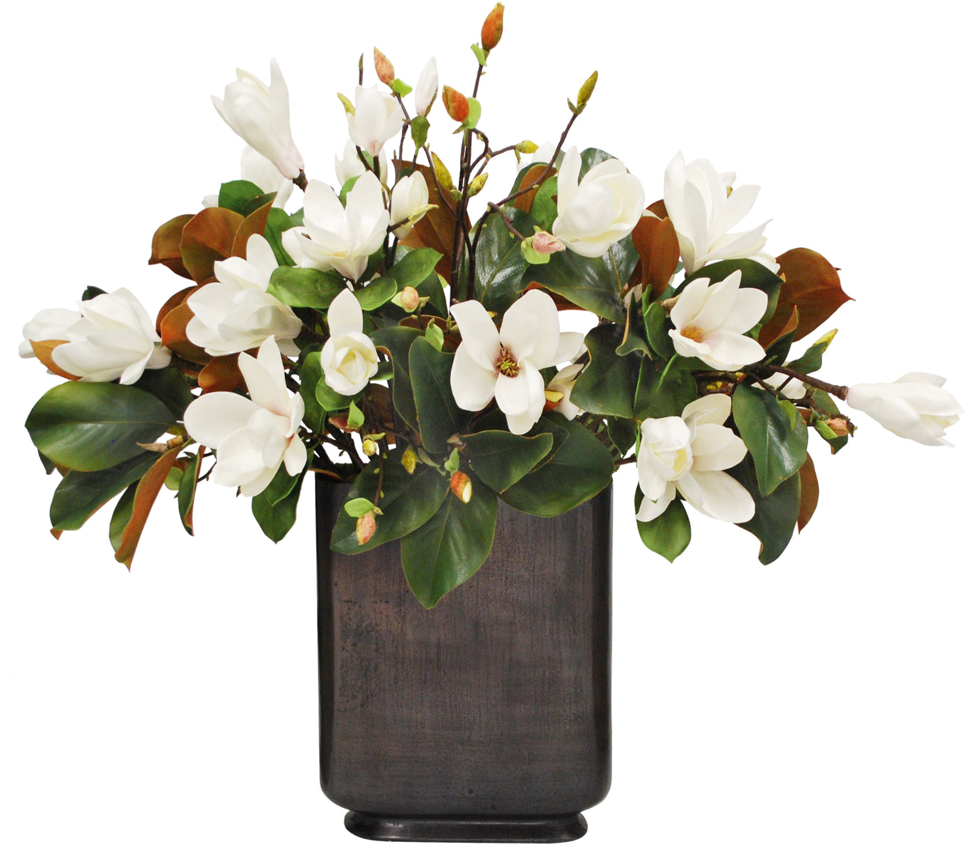 MAGNOLIA IN FOOTED PROFILE VASE 37"