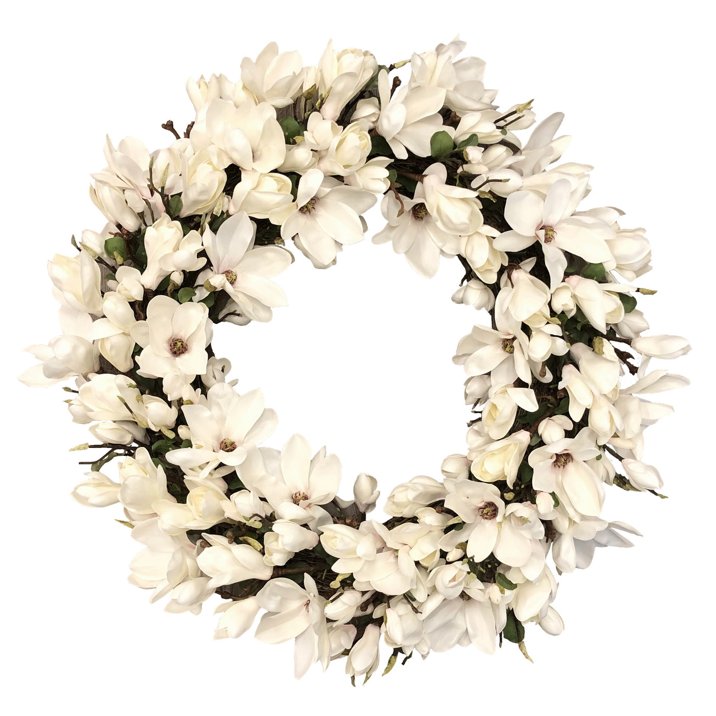 DELUXE TREE MAGNOLIA WREATH 36"