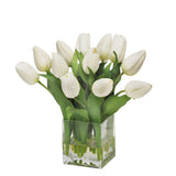 Tulips in Vase 13"